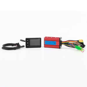 Kit WXGN201 rojo pequeño con pantalla a color y controlador, 24V/36V/48V/60V, 350W/400W universal para bicicleta eléctrica L891 - Product Image 5