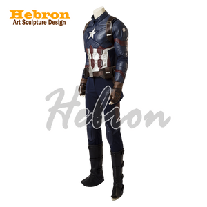 Costumes de cosplay personnalisés pour adultes, inspirés de <span class=keywords><strong>Steve</strong></span> Rogers de Civil War, pour Halloween, films et spectacles. - Product Image 4