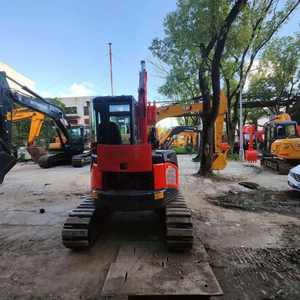 Mini-excavatrice industrielle d'occasion modèle 2019 HITACHI ZX50U, 5T, robuste, neuve, mini-excavatrice d'occasion - Product Image 4