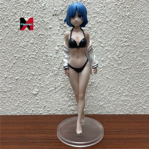 Statuetta di Hitori Gotoh da <span class=keywords><strong>Bocchi</strong></span> the Rock, Versione in Costume da Bagno, Modello Decorativo da Scrivania in Plastica - Product Image 1