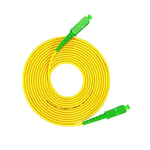 Fabricación LC OM3/OM4 8/12/24f G657A1 Cable de conexión de fibra óptica MPO/MTP 1M