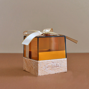 wholesale small acrylic candy boxes European creative wedding translucent gift box