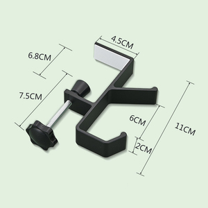 <span class=keywords><strong>Support</strong></span> de <span class=keywords><strong>casque</strong></span> universel en métal à suspendre pour table, idéal pour casques <span class=keywords><strong>Sony</strong></span>/Airpods et sacs de rangement pour casques de jeu - Product Image 3