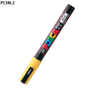 Marcadores para Pizarra Blanca Uni Serie PC3M, 24 Colores, Borrado en Seco, Punta Redonda, Doble Cara, para Oficina y Escuela, 0.9-1.3mm - Product Image 1