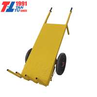 Chariot électrique à plateau plat, véhicule de transport de marchandises à deux roues, fonction de levage de briques pour l'utilisation en entrepôt et sur chantier