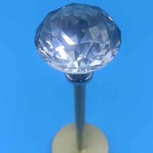 Crystal Spherical <b>Curtain</b> <b>Hook</b> Zinc Alloy Anti Rust Cabinet Door Decor Modern Design 088 - Product Image 4