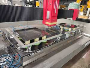 <span class=keywords><strong>Machine</strong></span> CNC automatique HMI ATC pour <span class=keywords><strong>le</strong></span> découpage, <span class=keywords><strong>le</strong></span> meulage des bords et <span class=keywords><strong>le</strong></span> polissage de <span class=keywords><strong>verre</strong></span> et de pierre, puissance du brocheur 11KW, garantie 1 an - Product Image 5