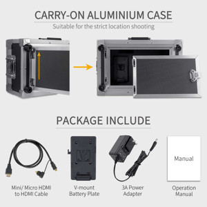 Moniteur de direction multivue SEETEC ATEM156-CO 15,6 pouces pour <span class=keywords><strong>studio</strong></span> de diffusion - Logo personnalisé OEM, prise en charge LUT, livraison rapide - Product Image 6