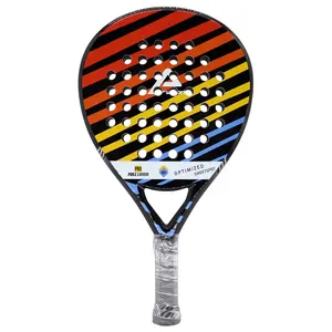 AMA ספורט מותאם אישית רך פיברגלס קל Junior Padel מחבט לילדים ומתחילים