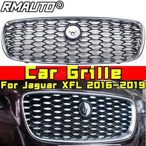 Para Jaguar XFL 2016-2019 Accesorios para coche Parrilla delantera de carreras Parrilla de parachoques delantero Kit de carrocería - Product Image 1