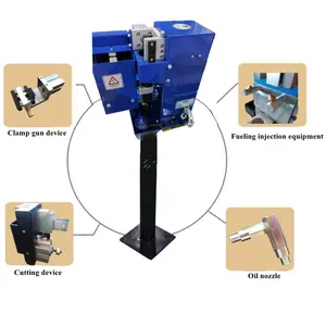 Pistol pembersih otomatis, alat pembersih untuk las Tig/mig/mag, perangkat pembersih otomatis