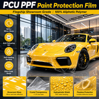 Film de protection de peinture automobile transparent effet miroir avec nano-revêtement hydrophobe PCU TPU PPF 108 degrés, anti-taches, film de protection pour carrosserie automobile