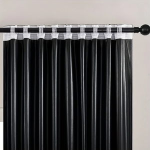 <span class=keywords><strong>Tende</strong></span> Oscuranti Termoisolanti Nere DaiRui per Camera <span class=keywords><strong>da</strong></span> Letto e Soggiorno, Riduzione del Rumore, Risparmio Energetico - Product Image 3