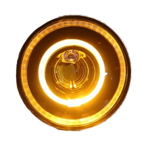 Sanvi 7 Inch Customizable 87W 5500K <b>LED</b> <b>Headlights</b> RetroFit Assembly for Off-Road Vehicles Hot Sale Jeep Harley Davidson Vietnam - Product Image 1