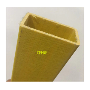 Perfil Rectangular de Fibra de Vidrio, Perfil FRP, Perfil GFRP, para Soporte de Techos en Edificios - Product Image 2