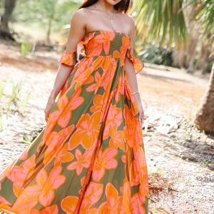 Vestidos de Mujer Estilo 2025, Vestidos Casuales con Estampado Hawaiano Personalizados de Fabricantes - Product Image 4