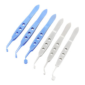 คีมนวดเปลือกตาโลหะผสมไทเทเนียมจากโรงงานโดยตรง คีมจักษุ คีมศัลยกรรมตกแต่ง เครื่องมือผ่าตัดพลาสติก - Product Image 4