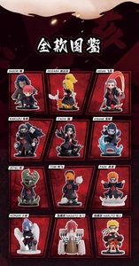 <span class=keywords><strong>Figurines</strong></span> POP MART Shippuden Série Bataille Contre <span class=keywords><strong>Akatsuki</strong></span>, lot de 10, DDP, frais de transport aérien inclus - Product Image 2
