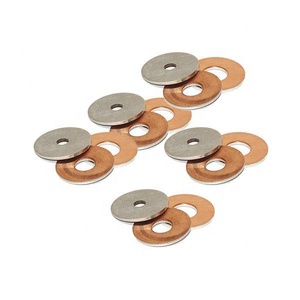 Custom <strong>Copper</strong> Aluminum Bimetallic <strong>Washers</strong> - Product Image 1