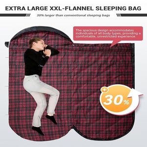 Nhà Máy Outlet Thoải Mái Xác Ướp Phong Cách Polyester Thời Tiết Lạnh 3 Mùa Trọng Lượng Nhẹ Xách Tay Ultralight Cắm Trại Ngoài Trời Ngủ - Product Image 6