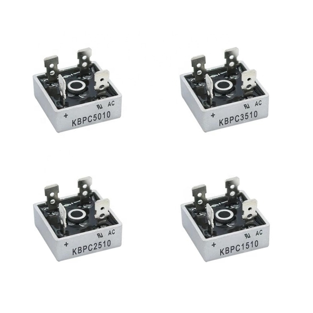 Bridge rectifying bridge square single-phase square flat foot 1000V rectifier KBPC3510 5010 2510 1510