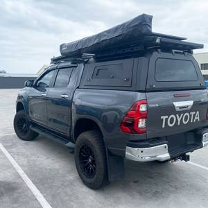 Hardtop/Canopy en alliage d'aluminium 4x4 pour benne de pick-up simple ou double cabine Toyota <span class=keywords><strong>Hilux</strong></span> Vigo <span class=keywords><strong>Revo</strong></span> 2005-2014 2015-2021 - Product Image 1