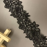 Dentelle à paillettes fines hydrosolubles 7CM, garniture classique en dentelle chinoise, accessoires haut de gamme pour vêtements, jupes et vêtements pour enfants