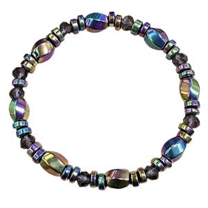 Pulsera de Piedra Natural con Cuentas de Cristal de Colores, Joyería Bendecida, Precio Competitivo B2B, Soporte de Auditoría de Fábrica - Product Image 5