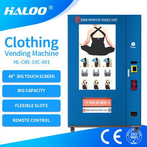 Haloo Máy bán hàng tự động Nhà cung cấp điện tử màn hình cảm ứng lớn quần áo máy bán hàng tự động quần áo tự động máy bán hàng tự động với màn hình quảng cáo - Product Image 2