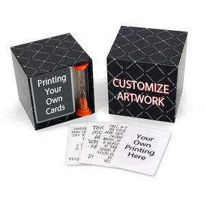 Personnalisation personnalisée Club Boardgame Juego De Mesa Cartas Jeu de cartes <span class=keywords><strong>à</strong></span> <span class=keywords><strong>trois</strong></span> Jeu de cartes Boîte rigide - Product Image 6