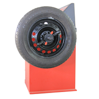 AUTENF Équilibreur de roue de voiture de couleur rouge/Machine d'équilibrage de roue Magasin de pneus Équipement de garage Usine de vente Machine de réparation de roue