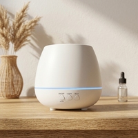 Diffuseur d'huiles essentielles, diffuseur d'arômes, diffuseur ultrasonique à eau, grande capacité 170/250 ml, diffuseur de parfum, vente en gros