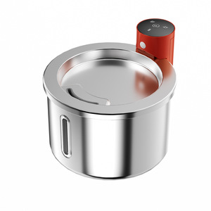 Dispensador de agua inteligente para mascotas, 1800ml, acero inoxidable, con función de calentamiento y activación por sensor para perros y gatos - Product Image 3