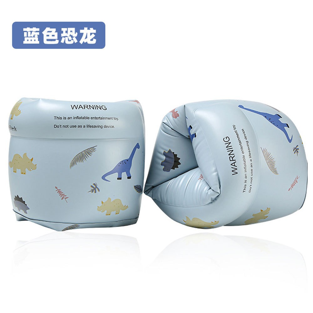 Anneau de bras dinosaure, bleu (1 paquet de 2)