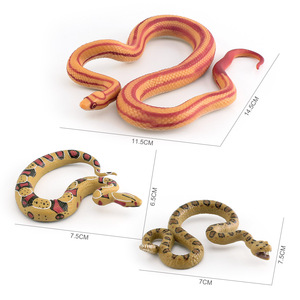 Reptil salvaje simulado Animal modelo hecho a mano maíz <span class=keywords><strong>serpiente</strong></span> <span class=keywords><strong>Boa</strong></span> Constrictor <span class=keywords><strong>serpiente</strong></span> de cascabel broma Decoración ornamento - Product Image 5