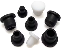 Bouchons en caoutchouc silicone étanches avec verrouillage, petits bouchons de trou en caoutchouc, bouchons de test en silicone