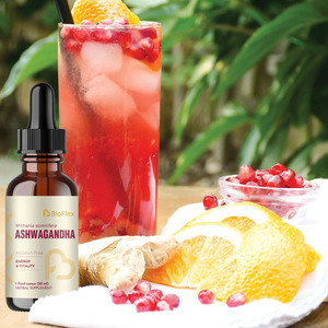 Venta al por mayor etiqueta blanca personalizada suplemento de hierbas 30ml orgánico Ashwagandha KSM 66 Extracto de raíz gotas líquidas - Product Image 2