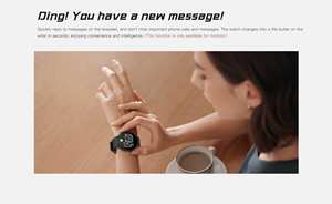 Reloj Inteligente con Llamadas Bluetooth, Monitor de Ritmo Cardíaco, Presión Arterial, Multideporte, Carga Magnética Rápida - Product Image 6