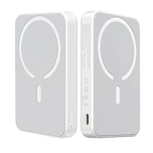 Portable Charger Battery Pack Magnetic Qi Wireless Power Bank For Universal Smart Phone