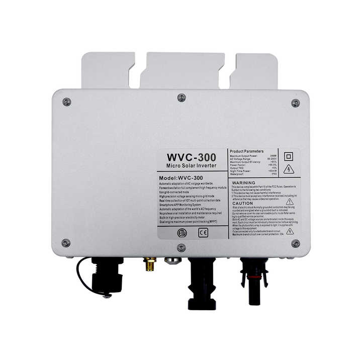 ソーラーインバーター、WVC-300ソーラーマイクロインバーター(120V)