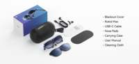 Le plus chaud Rokid Max AR Matériel 120Hz Taux de rafraîchissement 3D 4K Movile Film AR/VR Smart Augmengted Reality AR Lunettes