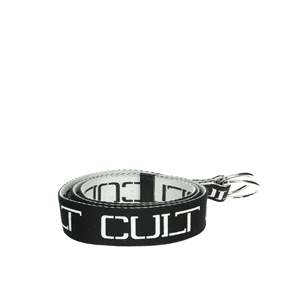 Ceinture pour homme Cult, noire, X98.101, sangle en caoutchouc avec fermeture à anneau en D, pour un usage décontracté - Product Image 2
