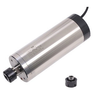 Moteur de broche HQD haute vitesse 7,5 kW 24 000 tr/min 800 Hz 380 V ER25 à refroidissement par eau pour polissage GDK100-24Z/7.5 - Product Image 3