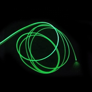 Câble en PMMA <span class=keywords><strong>POF</strong></span> 0,75 mm, faisceau de fibres optiques en plastique, fibres à extrémité scintillante, éclairage décoratif émettant de la lumière - Product Image 1