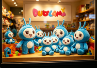 Peluche OEM de haute qualité en tissu doux pour enfants, idéale comme cadeau promotionnel d'entreprise