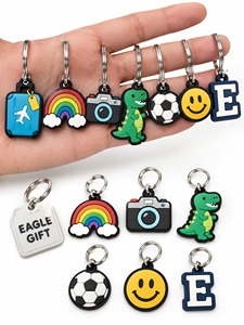 2026 <b>Custom</b> High Quality Silicone Cartoon Anime <b>Key</b> Chain Customized Design Silicone Keychain - Product Image 3