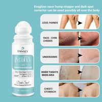 Sérum anti-poils incarnés pour le corps, marque privée, nouvelle formule liquide pour la prévention des poils incarnés et la correction des taches sombres