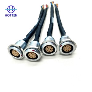 Özelleştirilmiş Çok Çekirdekli Elektronik Kablo Endüstriyel Kablo Demeti PFA Kaplamalı Adaptör Terminal Bağlantı Kablosu Montajı Hotten - Product Image 3