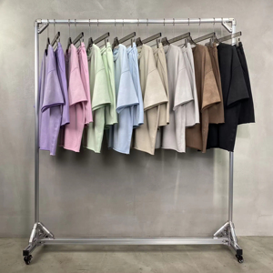 Camisetas Extra Grandes de Corte Holgado para Hombre, 360 GSM, 100% Algodón, Lavado Ácido, Manga Corta, 2024 - Product Image 1