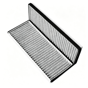 Ensemble de filtres à air d'habitacle (2 pièces) 27274-EB725 pour Nissan Navara D40 Pathfinder R51 2.5L 3.0L 4.0L, filtre à pollen au charbon actif 27274 - Product Image 2